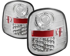 Spyder Auto LED Chrome Tail Lights for Ford F-150 Flareside 1997-2003 ALT-YD-FF15097FS-LED-C