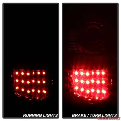 Spyder Auto LED Chrome Tail Lights for Ford F-150 Flareside 1997-2003 ALT-YD-FF15097FS-LED-C - ALT-YD-FF15097FS-LED-C