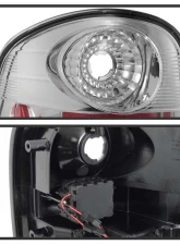 Spyder Auto LED Chrome Tail Lights for Ford F-150 Flareside 1997-2003 ALT-YD-FF15097FS-LED-C                                     - ALT-YD-FF15097FS-LED-C - Image 4