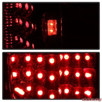 Spyder Auto LED Chrome Tail Lights for Ford F-150 Flareside 1997-2003 ALT-YD-FF15097FS-LED-C - ALT-YD-FF15097FS-LED-C