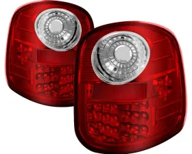 Spyder Auto LED Red/Clear Tail Lights for Ford F-150 Flareside 1997-2003
