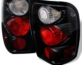 Spyder Auto Altezza Black Tail Lights for Ford Ranger 1998-2001, Custom Fit, Durable Design