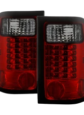 Spyder Auto Red Smoke LED Taillights for Ford Ranger 2001-2005, ALT-YD-FR98-LED-RS                                     - ALT-YD-FR98-LED-RS - Image 10