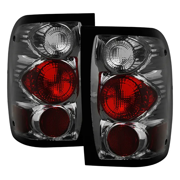 Spyder Auto Smoke Euro Style Taillights Ford Ranger 1998-2000 - ALT-YD-FR98-SM