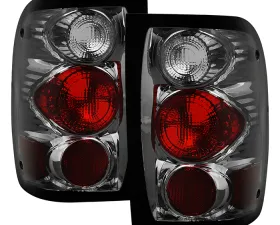 Spyder Auto Smoke Euro Style Taillights for Ford Ranger 1998-2000, ALT-YD-FR98-SM