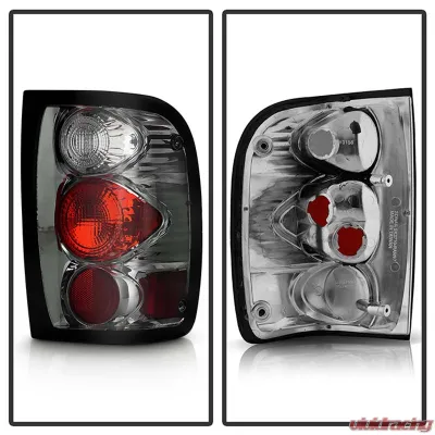 Spyder Auto Smoke Euro Style Taillights for Ford Ranger 1998-2000, ALT-YD-FR98-SM - ALT-YD-FR98-SM