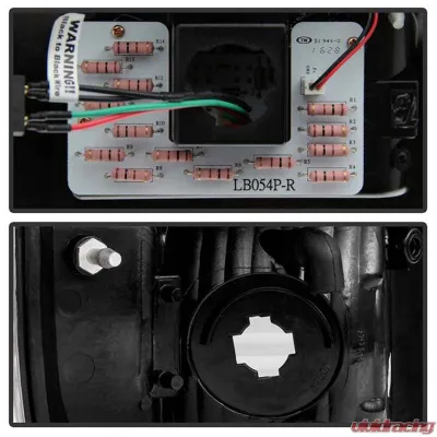 Spyder Auto LED Tail Lights Black Smoke for Ford Super Duty F-250 F-350 F-450 2008-2016 - ALT-YD-FS07-LED-BSM