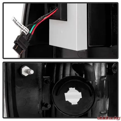 Spyder Auto LED Chrome Tail Lights for Ford F-250 350 450 550 Super Duty 2008-2009 - ALT-YD-FS07-LED-C