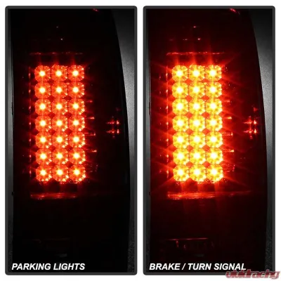 Spyder Auto LED Chrome Tail Lights for Ford F-250 350 450 550 Super Duty 2008-2009 - ALT-YD-FS07-LED-C