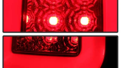 Spyder Auto Version 3 LED Tail Lights Red Clear for Ford Super Duty F-250 F-350 F-450 08-16                                     - ALT-YD-FS07V3-LBLED-RC - Image 7