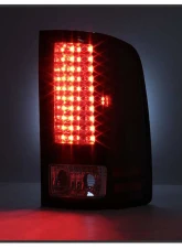 Spyder Auto Black LED Taillights for GMC Sierra 1500 2500 3500 2007-2013                                     - ALT-YD-GS07-LED-BK - Image 5