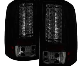 Spyder Auto Black Smoke LED Taillights for GMC Sierra 1500 2500 3500 2007-2013