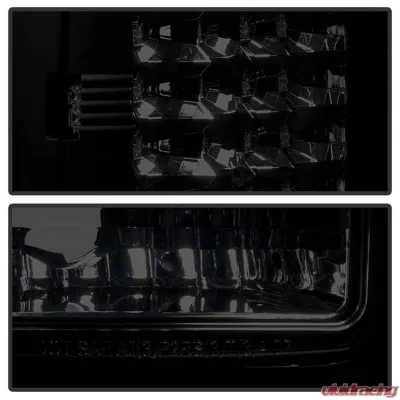 Spyder Auto Black Smoke LED Taillights for GMC Sierra 1500 2500 3500 2007-2013 - ALT-YD-GS07-LED-BSM
