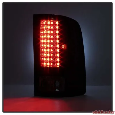 Spyder Auto Black Smoke LED Taillights for GMC Sierra 1500 2500 3500 2007-2013 - ALT-YD-GS07-LED-BSM