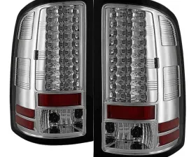 Spyder Auto Chrome LED Taillights for GMC Sierra 1500 2500 2007-2013