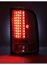 Spyder Auto Chrome LED Taillights for GMC Sierra 1500 2500 2007-2013                                     - ALT-YD-GS07-LED-C - Image 5