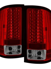 Spyder Auto Red Clear LED Taillights for GMC Sierra 1500|2500|3500 2007-2013                                     - ALT-YD-GS07-LED-RC - Image 6