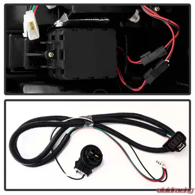 Spyder Auto Red Clear LED Taillights for GMC Sierra 1500|2500|3500 2007-2013 - ALT-YD-GS07-LED-RC