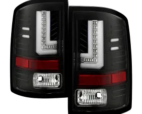 Spyder Auto Black LED Taillights for GMC Sierra 2014-2016, Durable Design, Custom Fit