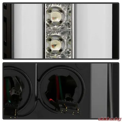 Spyder Auto Black LED Taillights for GMC Sierra 2014-2016, Durable Design, Custom Fit - ALT-YD-GS14-LBLED-BK