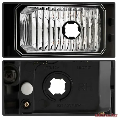 Spyder Auto Black LED Taillights for GMC Sierra 2014-2016, Durable Design, Custom Fit - ALT-YD-GS14-LBLED-BK