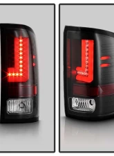 Spyder Auto Black LED Taillights for GMC Sierra 2014-2016, Durable Design, Custom Fit                                     - ALT-YD-GS14-LBLED-BK - Image 9