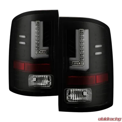 Spyder Auto Black Smoke LED Taillights for GMC Sierra 2014-2016, ALT-YD-GS14-LBLED-BSM - ALT-YD-GS14-LBLED-BSM