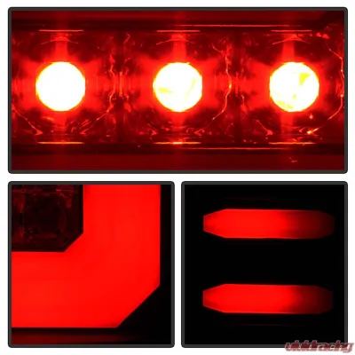 Spyder Auto Black Smoke LED Taillights for GMC Sierra 2014-2016, ALT-YD-GS14-LBLED-BSM - ALT-YD-GS14-LBLED-BSM