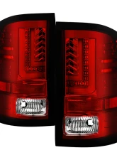 Spyder Auto Red Clear LED Taillights for GMC Sierra 2014-2016, ALT-YD-GS14-LBLED-RC                                     - ALT-YD-GS14-LBLED-RC - Image 10