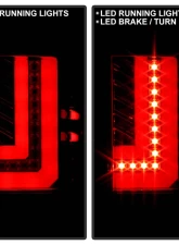 Spyder Auto Red Clear LED Taillights for GMC Sierra 2014-2016, ALT-YD-GS14-LBLED-RC                                     - ALT-YD-GS14-LBLED-RC - Image 10