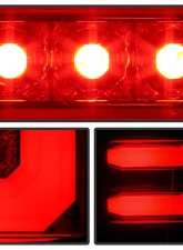 Spyder Auto Red Clear LED Taillights for GMC Sierra 2014-2016, ALT-YD-GS14-LBLED-RC                                     - ALT-YD-GS14-LBLED-RC - Image 8