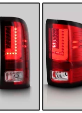 Spyder Auto Red Clear LED Taillights for GMC Sierra 2014-2016, ALT-YD-GS14-LBLED-RC                                     - ALT-YD-GS14-LBLED-RC - Image 9