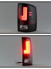Spyder Auto LED Light Bar Tail Lights Black for 2016-2017 GMC Sierra                                     - ALT-YD-GS16-LED-BK - Image 8