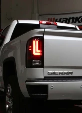 Spyder Auto LED Light Bar Tail Lights Black for 2016-2017 GMC Sierra                                     - ALT-YD-GS16-LED-BK - Image 13