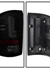 Spyder Auto LED Tail Lights Black Smoke for GMC Sierra 2016-2017, 16-Inch Light Bar                                     - ALT-YD-GS16-LED-BSM - Image 2