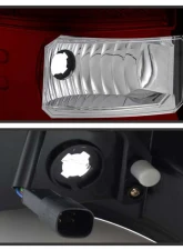 Spyder Auto LED Tail Lights Light Bar Red Clear for 2016-2017 GMC Sierra                                     - ALT-YD-GS16-LED-RC - Image 5
