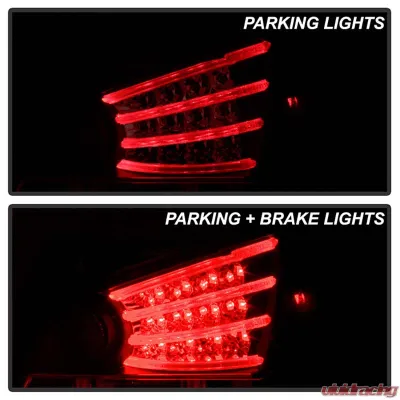 Spyder Auto Black LED Taillights for Honda Accord 4-Door 2008-2012, ALT-YD-HA08-4D-LED-BK - ALT-YD-HA08-4D-LED-BK