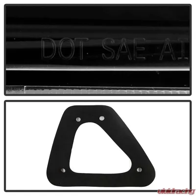 Spyder Auto Black LED Taillights for Honda Accord 4-Door 2008-2012, ALT-YD-HA08-4D-LED-BK - ALT-YD-HA08-4D-LED-BK