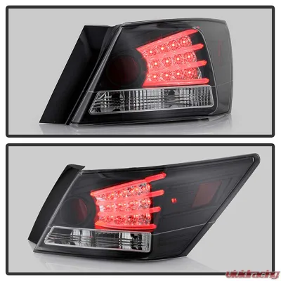 Spyder Auto Black LED Taillights for Honda Accord 4-Door 2008-2012, ALT-YD-HA08-4D-LED-BK - ALT-YD-HA08-4D-LED-BK