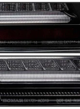 Spyder Auto Black LED Taillights for Honda Accord 4-Door 2013-2015, Original Version                                     - ALT-YD-HA13LED-LED-BK - Image 4