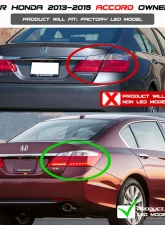 Spyder Auto Black LED Taillights for Honda Accord 4-Door 2013-2015, Original Version                                     - ALT-YD-HA13LED-LED-BK - Image 6