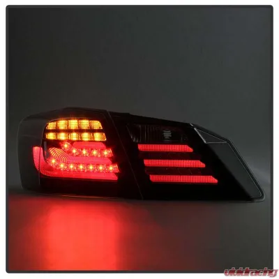 Spyder Auto Black LED Taillights for Honda Accord 4-Door 2013-2015, Original Version - ALT-YD-HA13LED-LED-BK