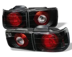 Spyder Auto 4-Door Altezza Black Tail Lights for Honda Accord 1992-1993