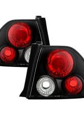 Spyder Auto Altezza Black Tail Lights for Honda Accord 1994-1995, LED Design                                     - ALT-YD-HA94-BK - Image 6