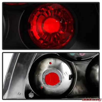 Spyder Auto Altezza Black Tail Lights for Honda Accord 1994-1995, LED Design - ALT-YD-HA94-BK