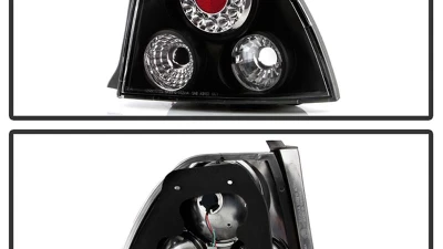 Spyder Auto LED Black Tail Lights for Honda Accord 1994-1995, ALT-YD-HA94-LED-BK                                     - ALT-YD-HA94-LED-BK - Image 2