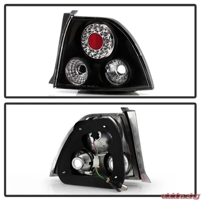 Spyder Auto LED Black Tail Lights for Honda Accord 1994-1995, ALT-YD-HA94-LED-BK - ALT-YD-HA94-LED-BK