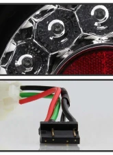 Spyder Auto LED Black Tail Lights for Honda Accord 1994-1995, ALT-YD-HA94-LED-BK                                     - ALT-YD-HA94-LED-BK - Image 3