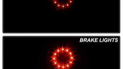 Spyder Auto LED Black Tail Lights for Honda Accord 1994-1995, ALT-YD-HA94-LED-BK                                     - ALT-YD-HA94-LED-BK - Image 9