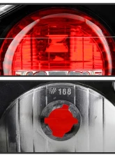 Spyder Auto Altezza Black Tail Lights for Honda Accord 1998-2000, 4-Door Design                                     - ALT-YD-HA98-BK - Image 4